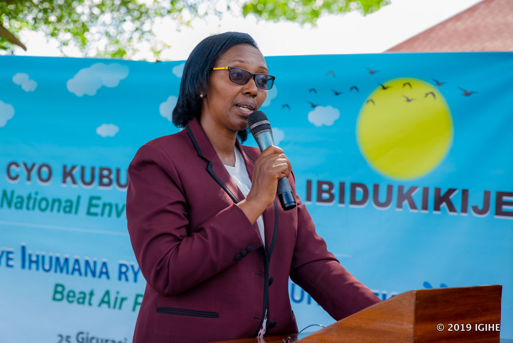 Eng Colette Ruhamya umuyobozi mukuru wa REMA