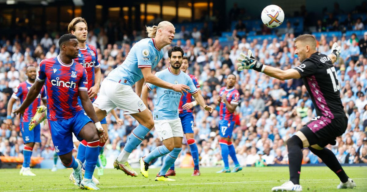 Erling Halland yafashije Man City kwishyura Crystal Palace