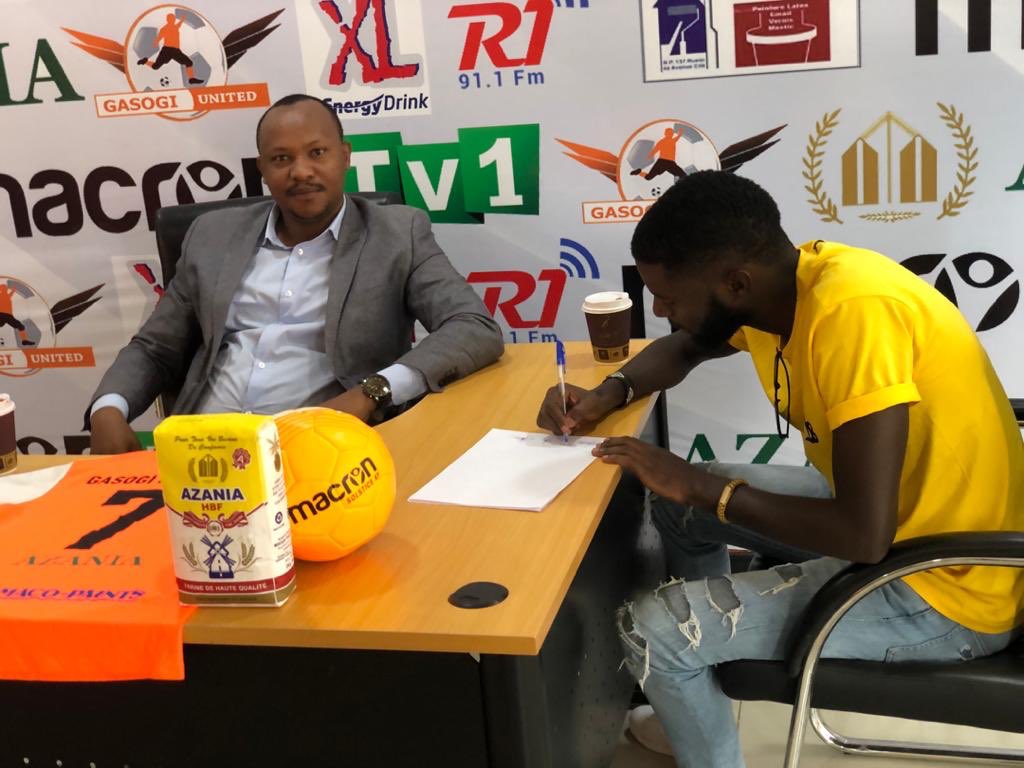 Iradukunda Bertrand wakiniraga Mukura Victory Sports, yasinye imyaka ibiri muri Gasogi United