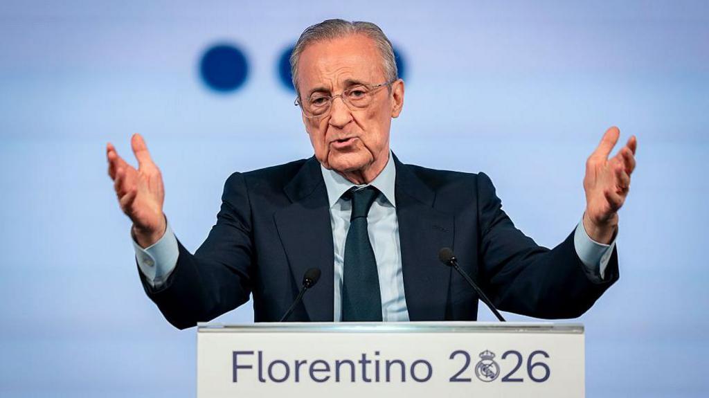 Florentino Pérez yareze FC Barcelona muri UEFA