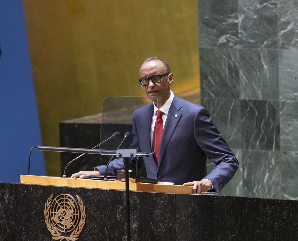Perezida Kagame yasabye ko Umugabane wa Afurika uhabwa ijambo ahafatirwa imyanzuro ikomeye ireba Isi
