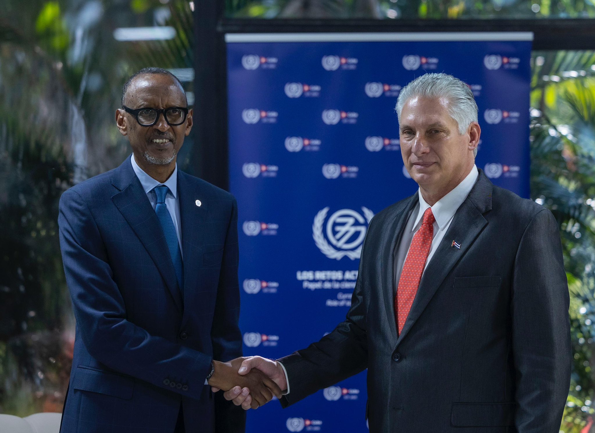 Ibiganiro by'abakuru b'ibihugu byari bibangikanye n'Inama Mpuzamahanga y'ihuriro rya G77 n'u Bushinwa
