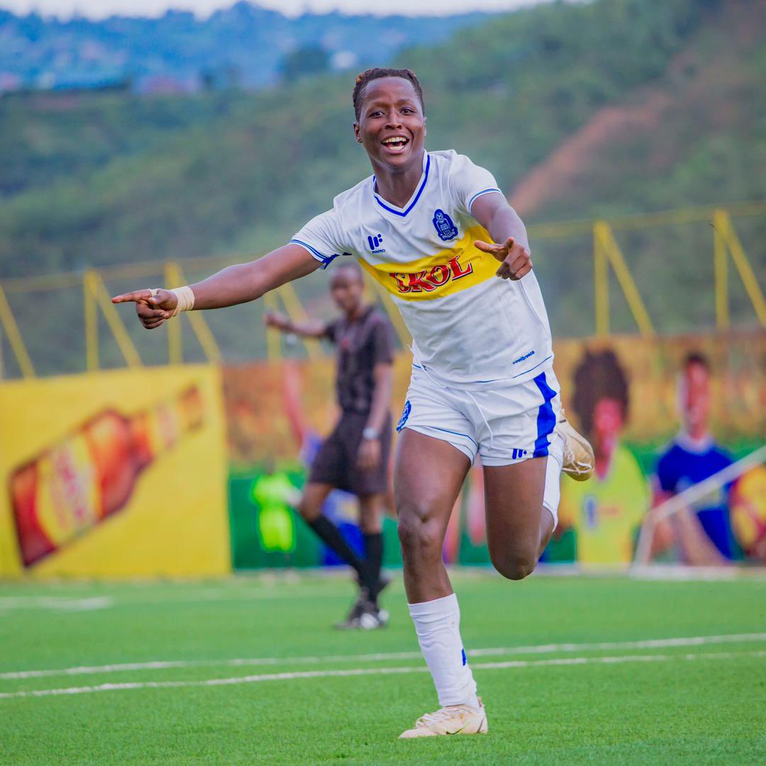 Igitego rukumbi cya Rayon Sports cyatsinzwe na Mukandayisenga Jeannine 'Kaboy' ku munota wa 35 w'umukino