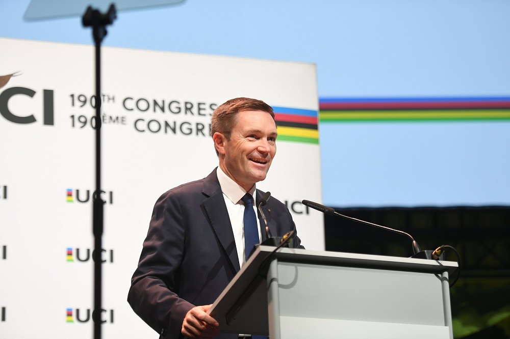 Perezida wa UCI, David Lappartient yavuze ko u Rwanda rwahawe kwakira Shampiyona y'abasiganwa ku magare ku Isi rubikwiye