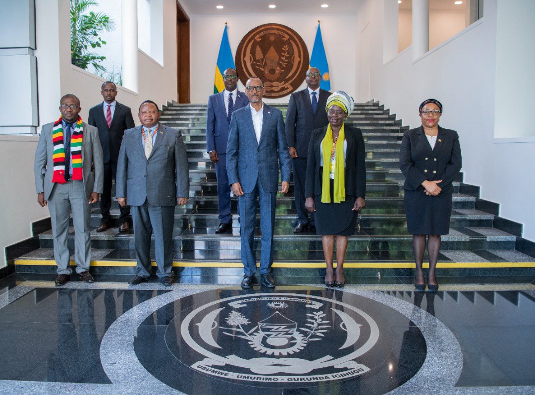 Intumwa zihagarariye Zimbabwe ziri mu Rwanda mu nama ngarukamwaka yiga ku ishoramari n'ubucuruzi mu bihugu byombi