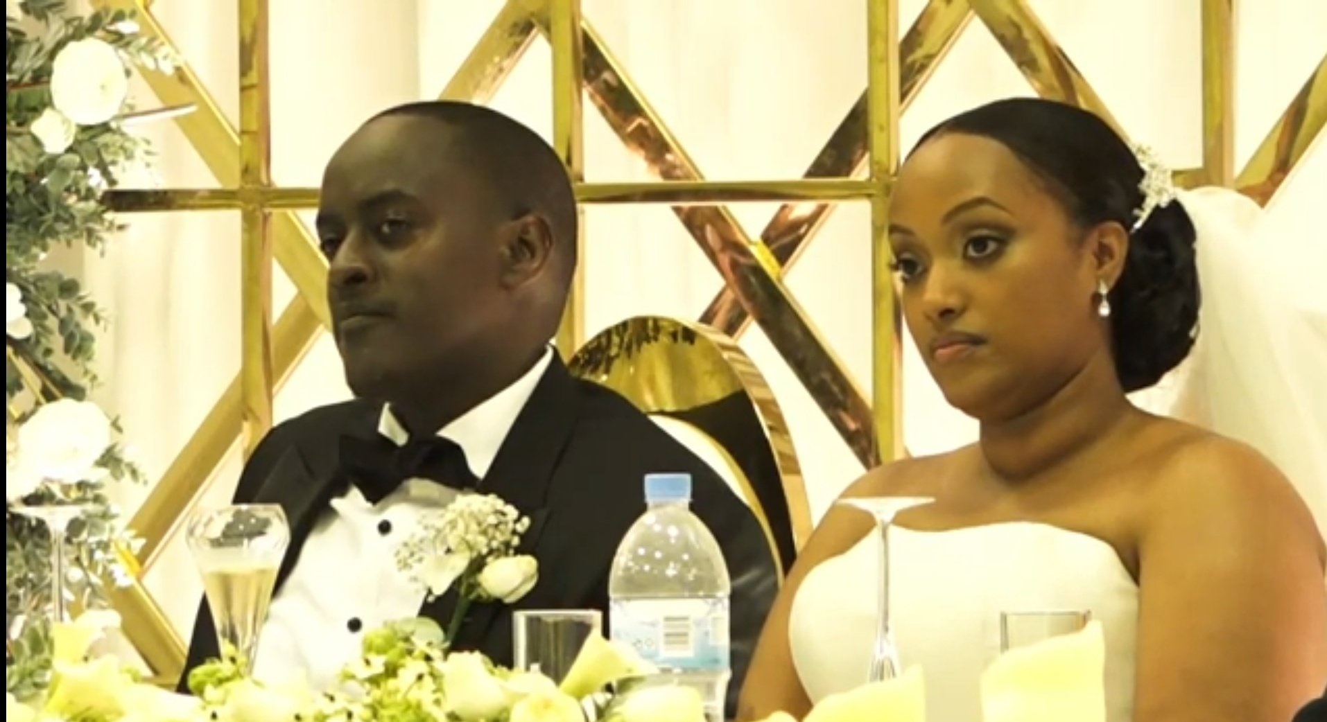 Teta Gisa Rwigema yarushinze na Marvin Manzi mu birori byabereye mu Mujyi wa Kigali
