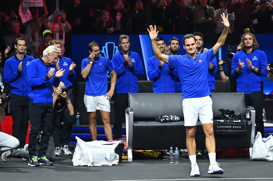Federer kwihangana byamunaniye araturika ararira