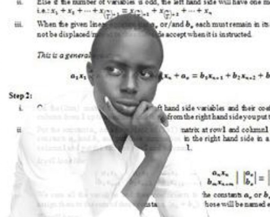 Serge Tuyihimbaze yavumbuye iyi 'formule' ubwo yigaga mu mashuri yisumbuye