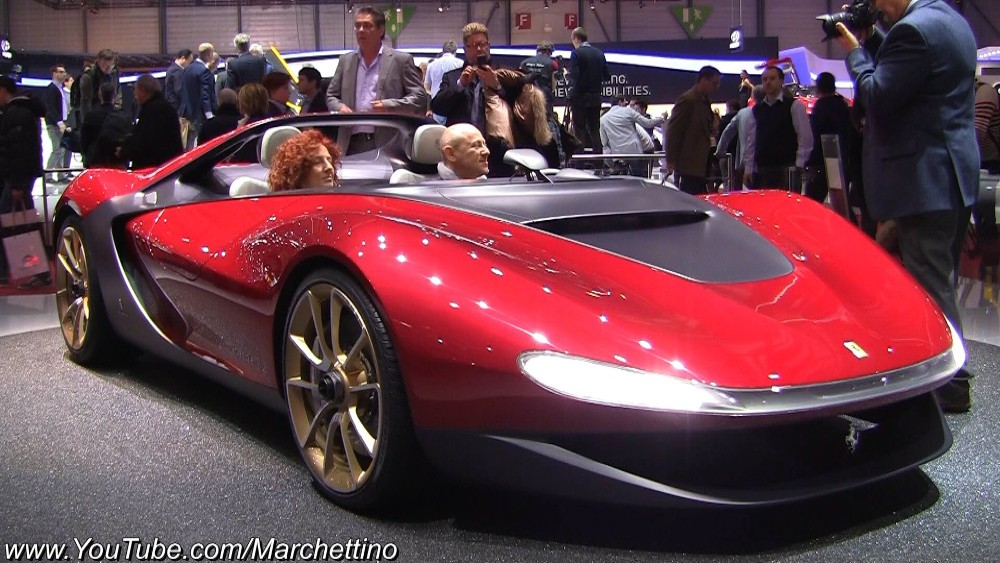 Ferrari Pininfarina Sergio yagaragajwe bwa mbere ubwo hamurikwaga moto ku nshuro ya 83 muri Geneva Motor Show mu 2013, icyo gihe hanibukwaga Sergio Pininfarina witabye Imana mu 2012