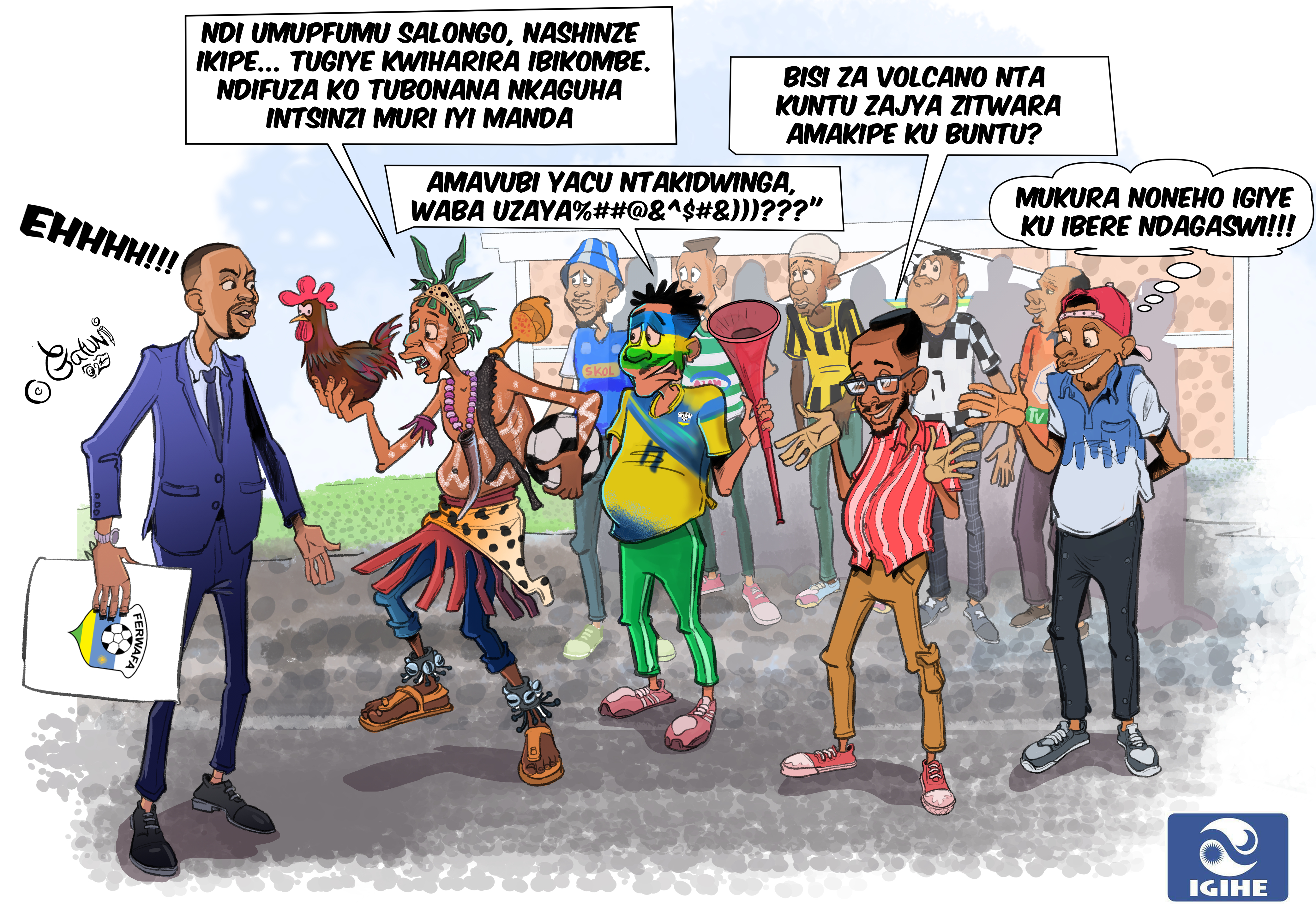 Amaso ahanzwe Nizeyimana Olivier nk’umucunguzi wa Ferwafa bityo ibyishimo bikongera gutaha mu mitima y’abanyarwanda