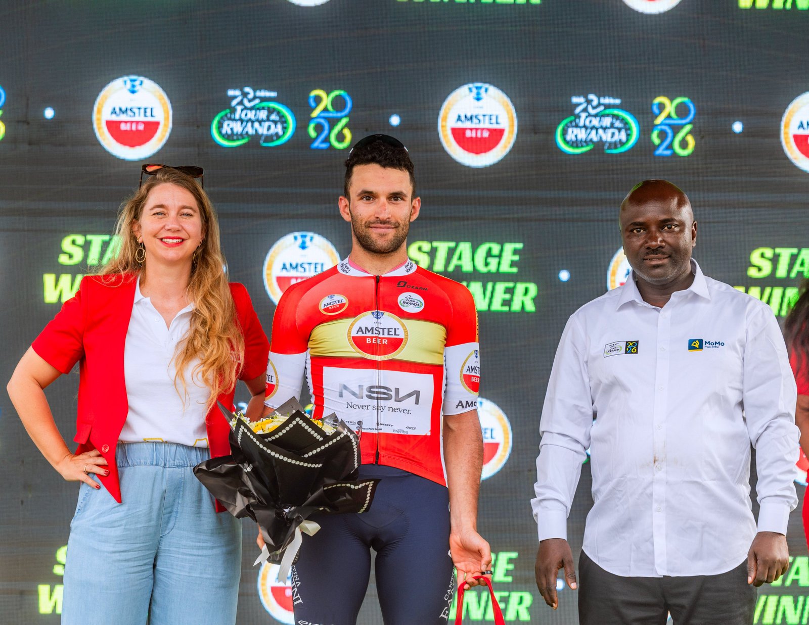 Amstel yambika umukinnyi wahize abandi kuri buri gace ka Tour du Rwanda ikorana na Sensitive Group