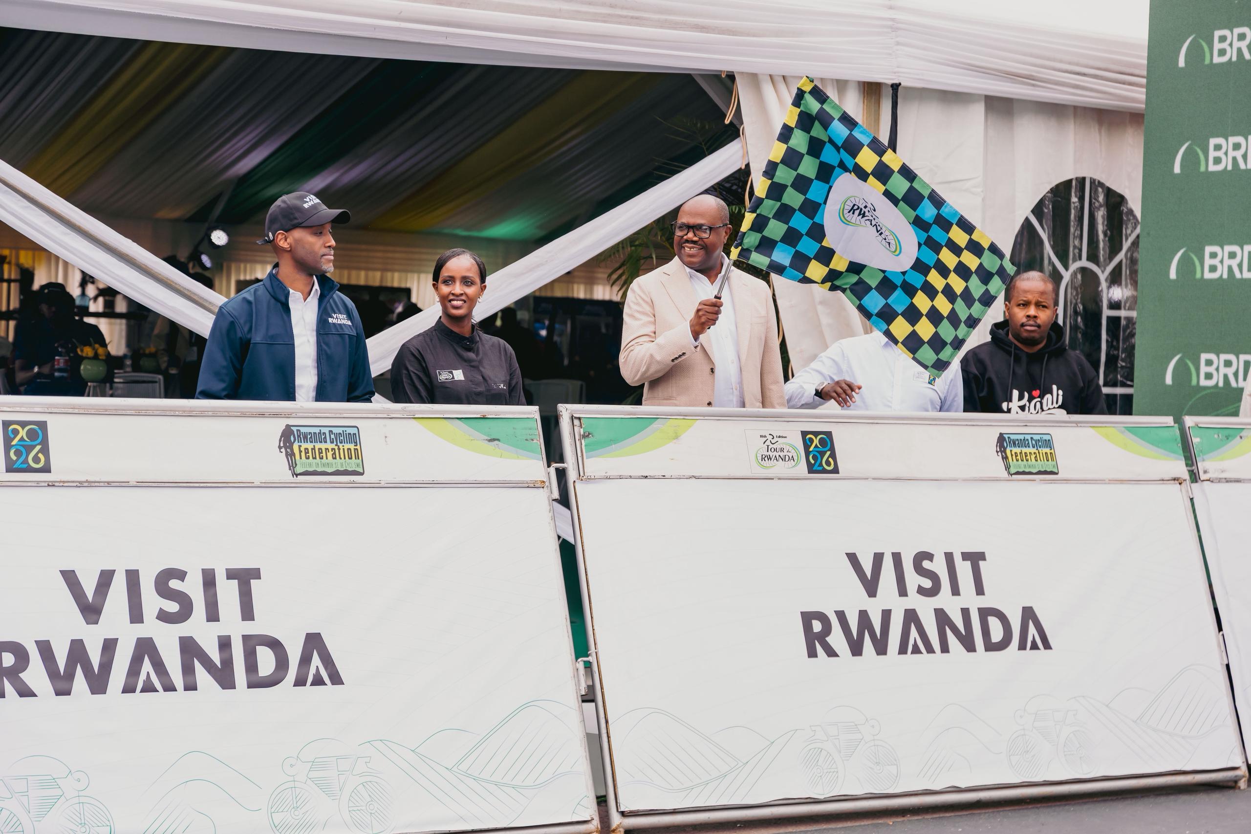 Minisitiri w’Intebe Dr. Nsengiyumva Justin yatangije isiganwa ari kumwe n'abandi bayobozi