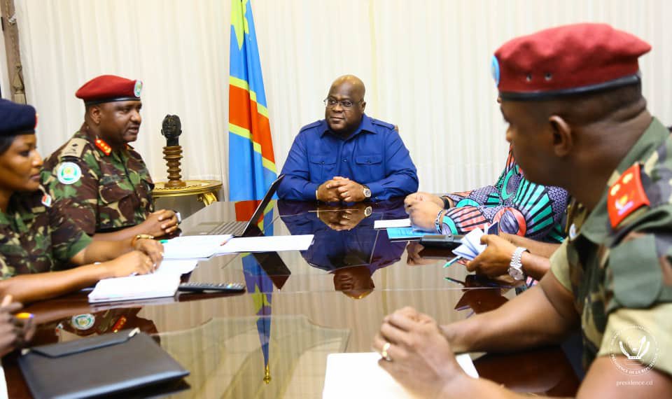 Tshisekedi yavuze ko ingabo za EAC zigomba kujya zigendera ku mabwiriza ya FARDC