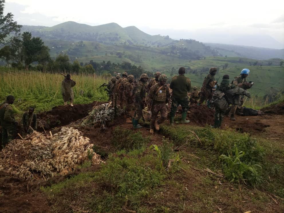 Ingabo za Loni ziri mu butumwa muri Congo, Monusco, ziri gufatanya n'iza leta, FARDC muri uru rugamba