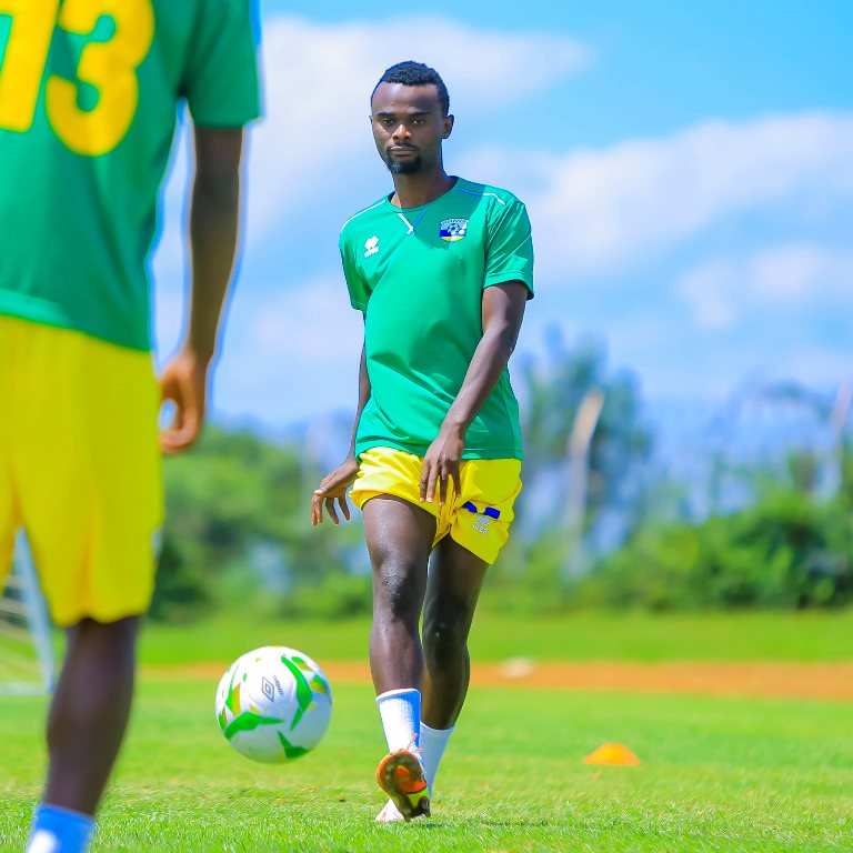 Manishimwe Djabel umwe mu bakinnyi bakinye na Mozambique basimbuye