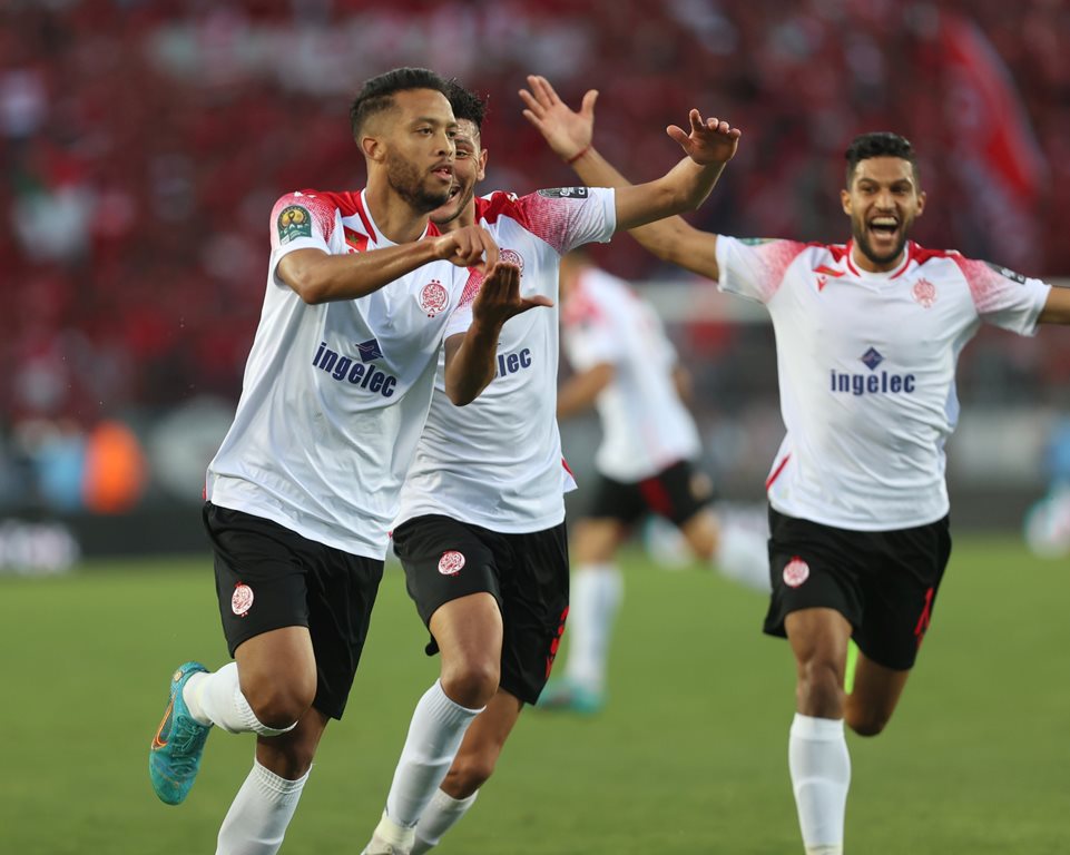Abakinnyi ba Wydad AC bagize amahirwe yo kwisanga mu mukino hakiri kare babibyaza umusaruro