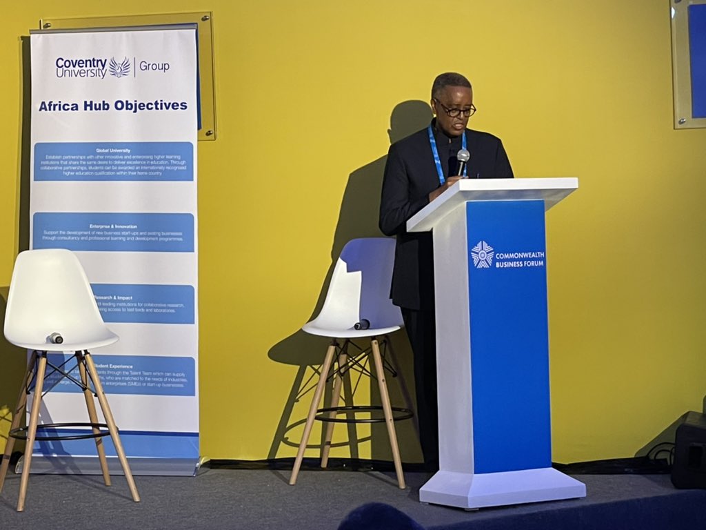 Prof Lwakabamba avuga ko bifuza gutanga umusanzu mu myigire mu Rwanda na Afurika