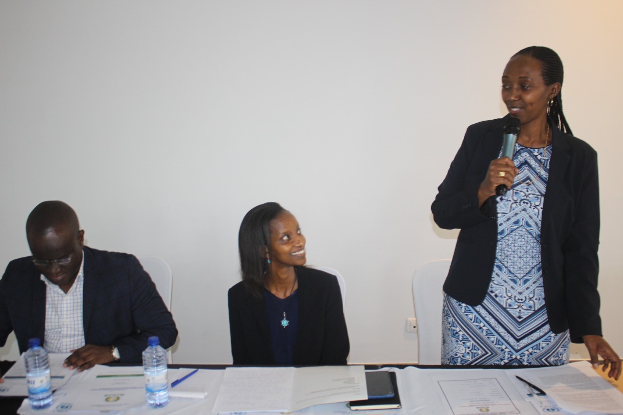 Umunyamabanga Nshingwabikorwa Wungirije wa Komisiyo y’Ikibaya cy’Ikiyaga cya Victoria, Eng. Collette Ruhamya, ubwo yafunguraga amahugurwa y'abanyamakuru, yabereye i Kigali