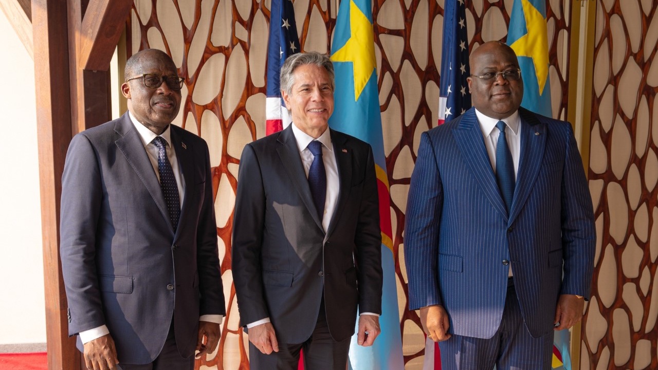 RDC yifuzaga ko Blinken ava mu Rwanda arufatiye ibihano kubera M23, gusa siko byagenze