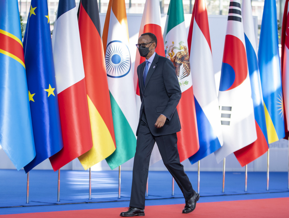 Perezida Kagame yatumiwe muri iyi nama nk’uhagarariye Ihuriro ry’Ibihugu bya Afurika rigamije Ubufatanye mu Iterambere, NEPAD