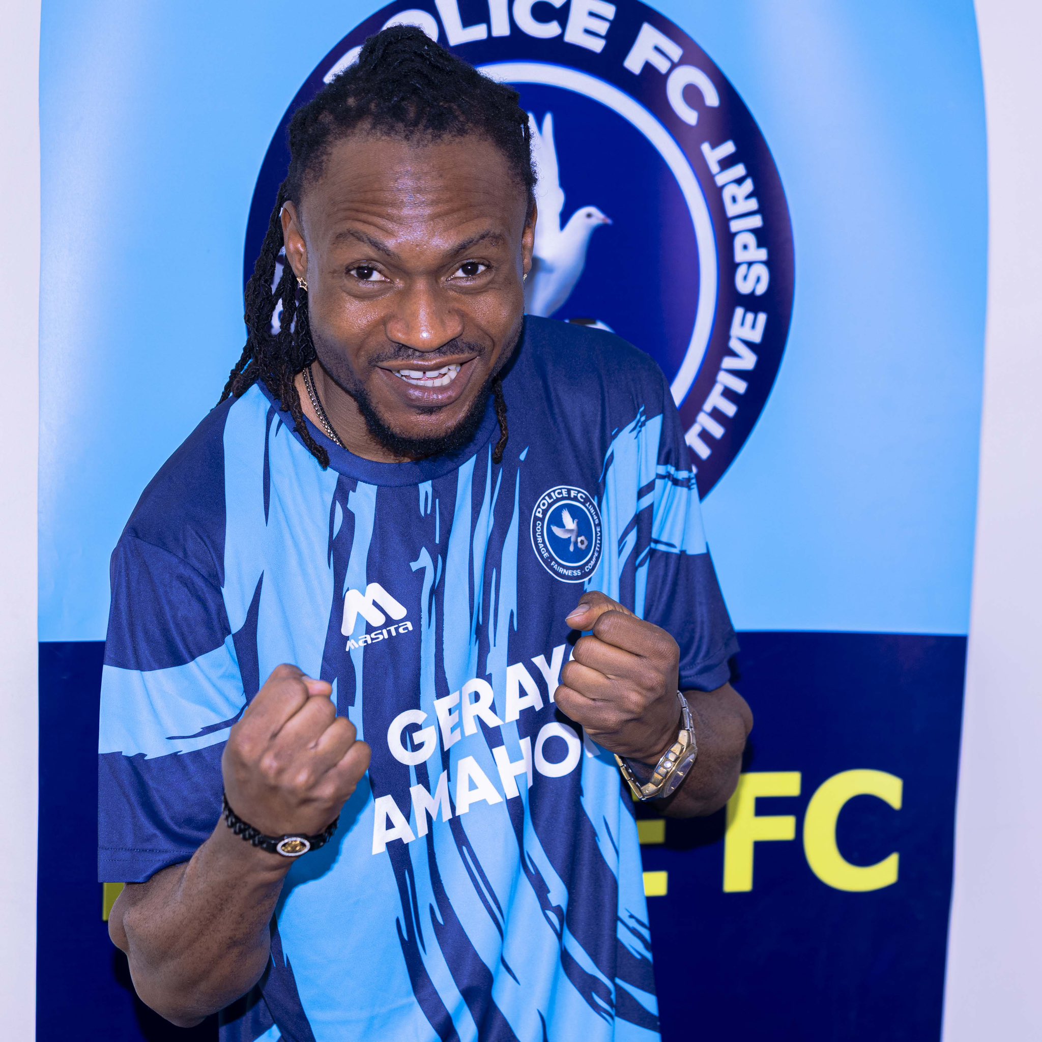 Okorie Ekeson ni umukinnyi mushya wa Police FC