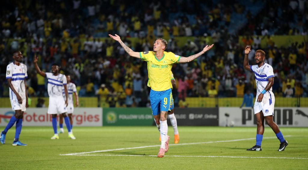 Arthur Sales yatsinze igitego cya mbere cya mbere cya Mamelodi Sundowns