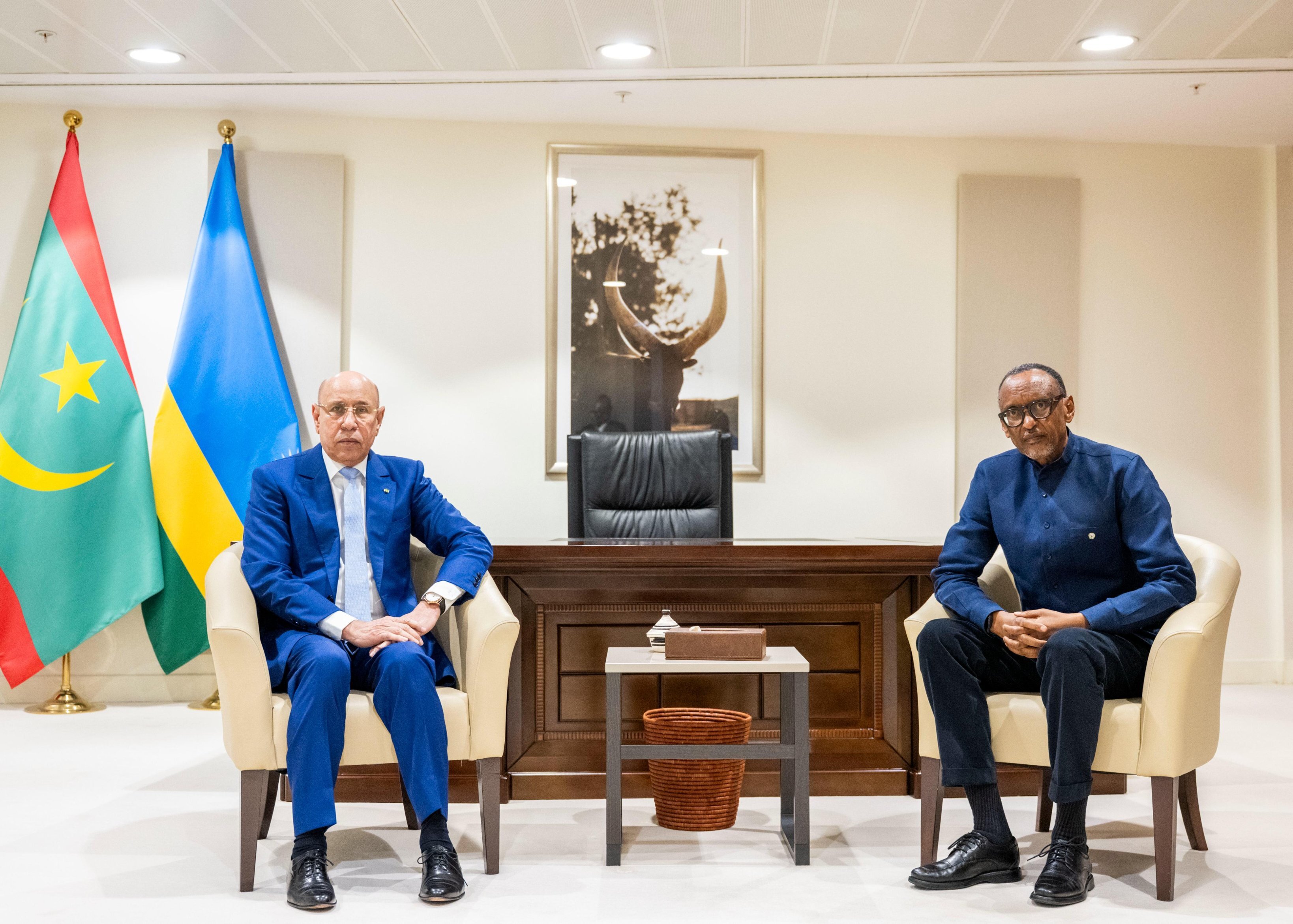 Perezida Mohamed Ould Ghazouani azitabira inama ya Africa CEO Forum i Kigali