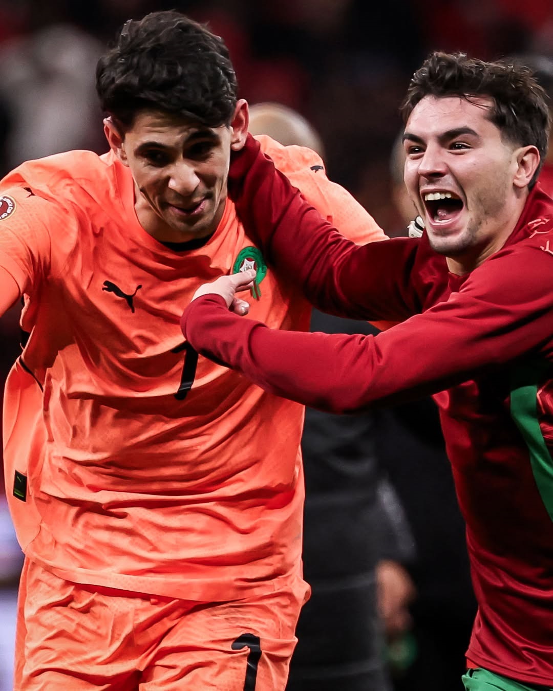 Yassine Bounou yishimana na Brahim Diaz