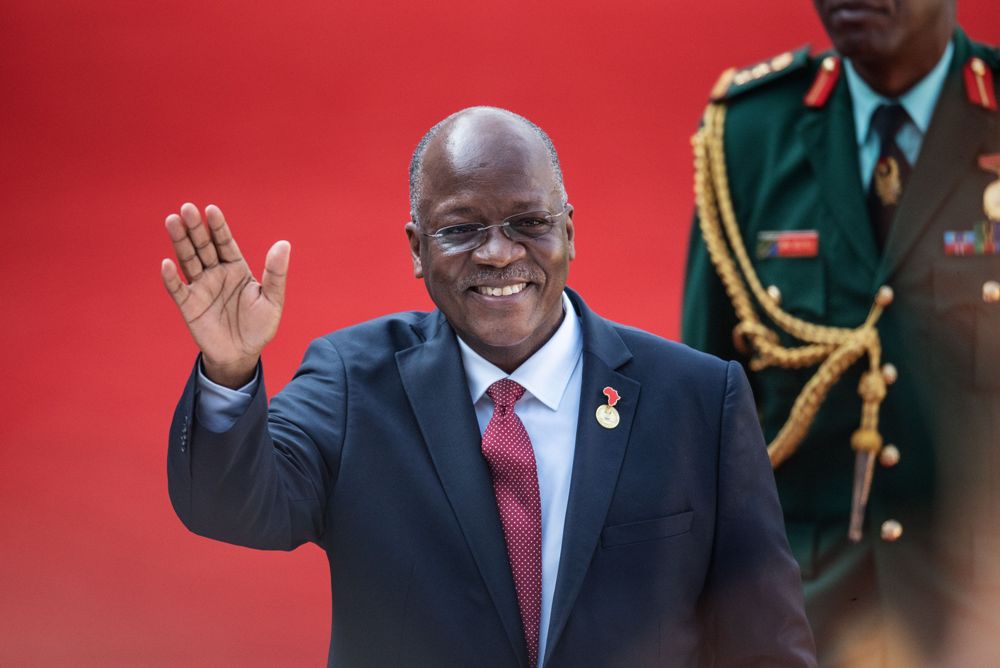 Hatangiye gukekwa ko umukuru w'igihugu urembeye i Nairobi ari Perezida Magufuli wa Tanzania (Ifoto: GettyImage)