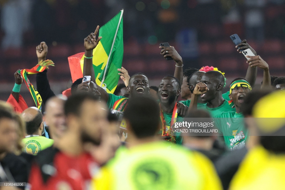 Byari ibyishimo bikomeye ku bakinnyi ba Sénégal