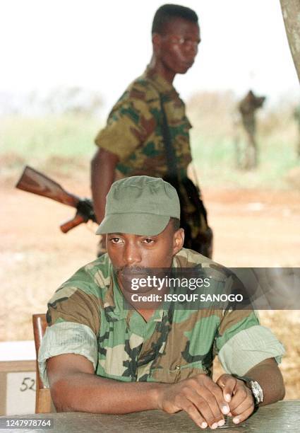 Joseph Kabila ubwo yagirwaga Umugaba w'Ingabo zirwanira ku butaka za RDC
