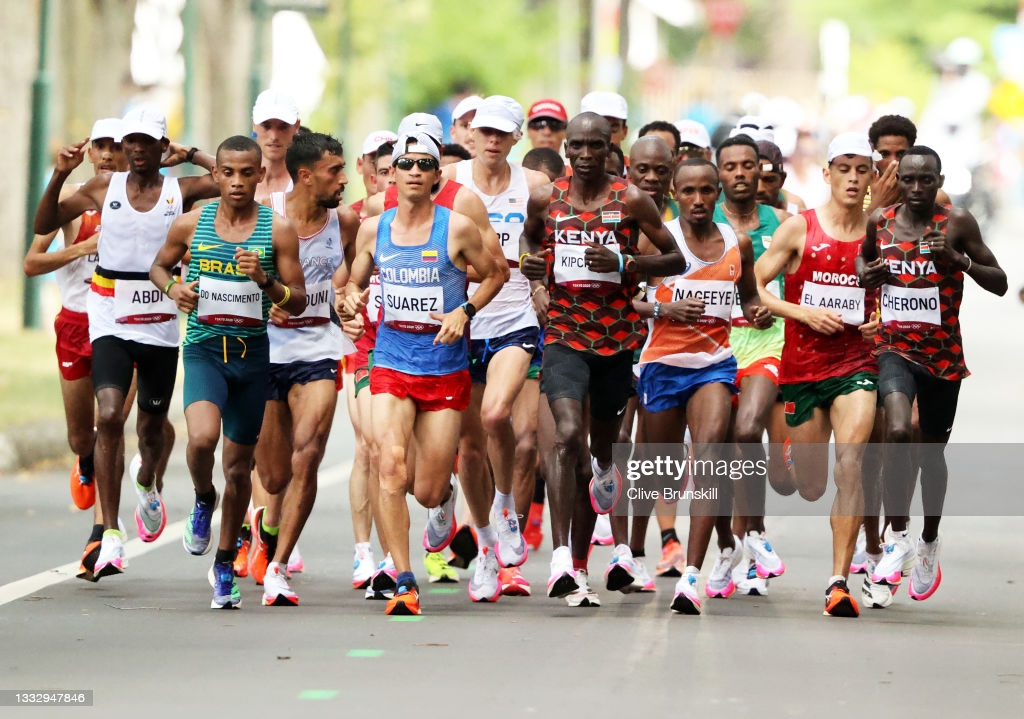 Marathon y'abagabo yakinwe mu rukerera rwo kuri iki Cyumweru
