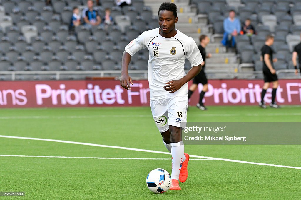 Rafael York yangiritse igufa ry'urwasaya akinira Ikipe ye ya Gefle IF tariki 16 Nzeri 2023