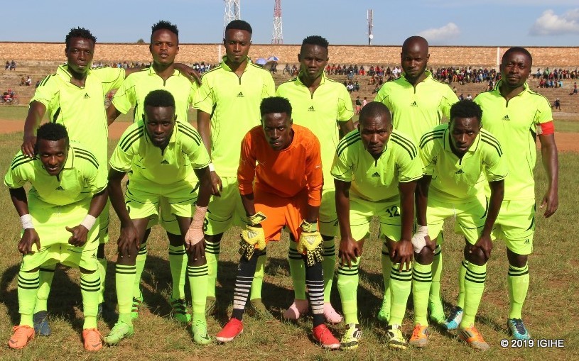 Abakinnyi 11 ba Gicumbi FC babanje mu kibuga