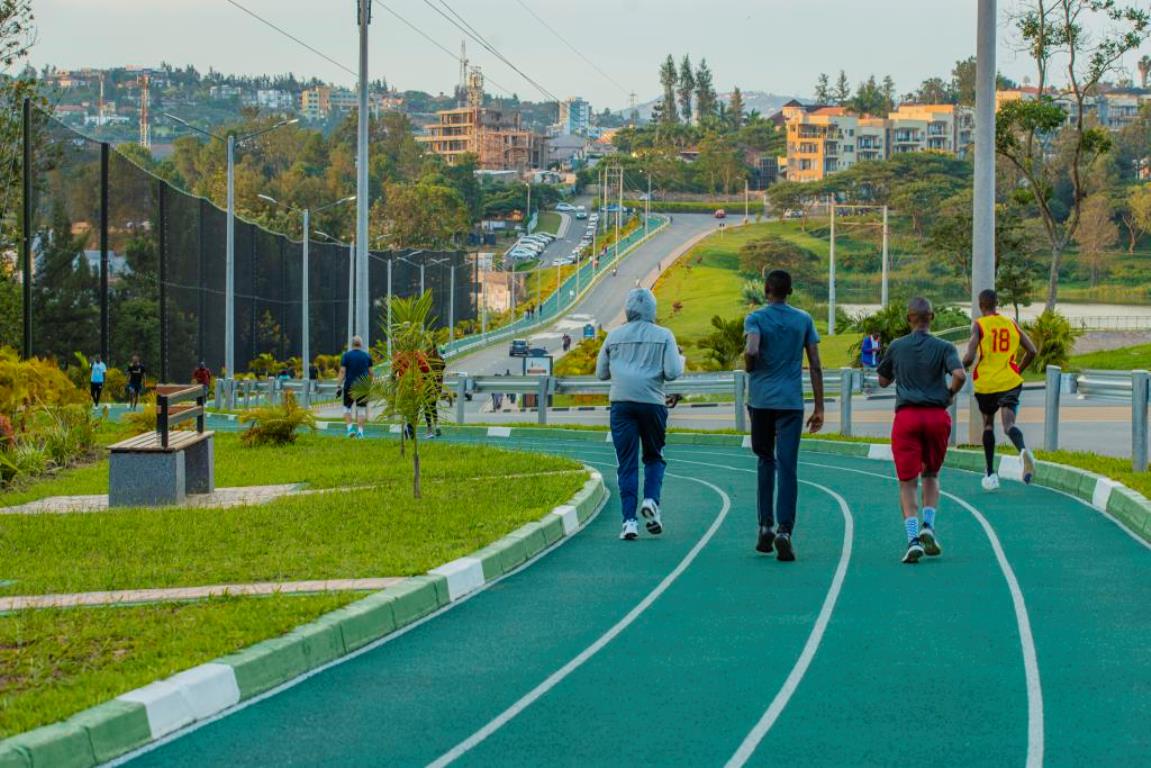 Ku Kacyiru ugana Nyarutarama naho hashyizwe ahantu hihariye kuri siporo y'abanyamaguru