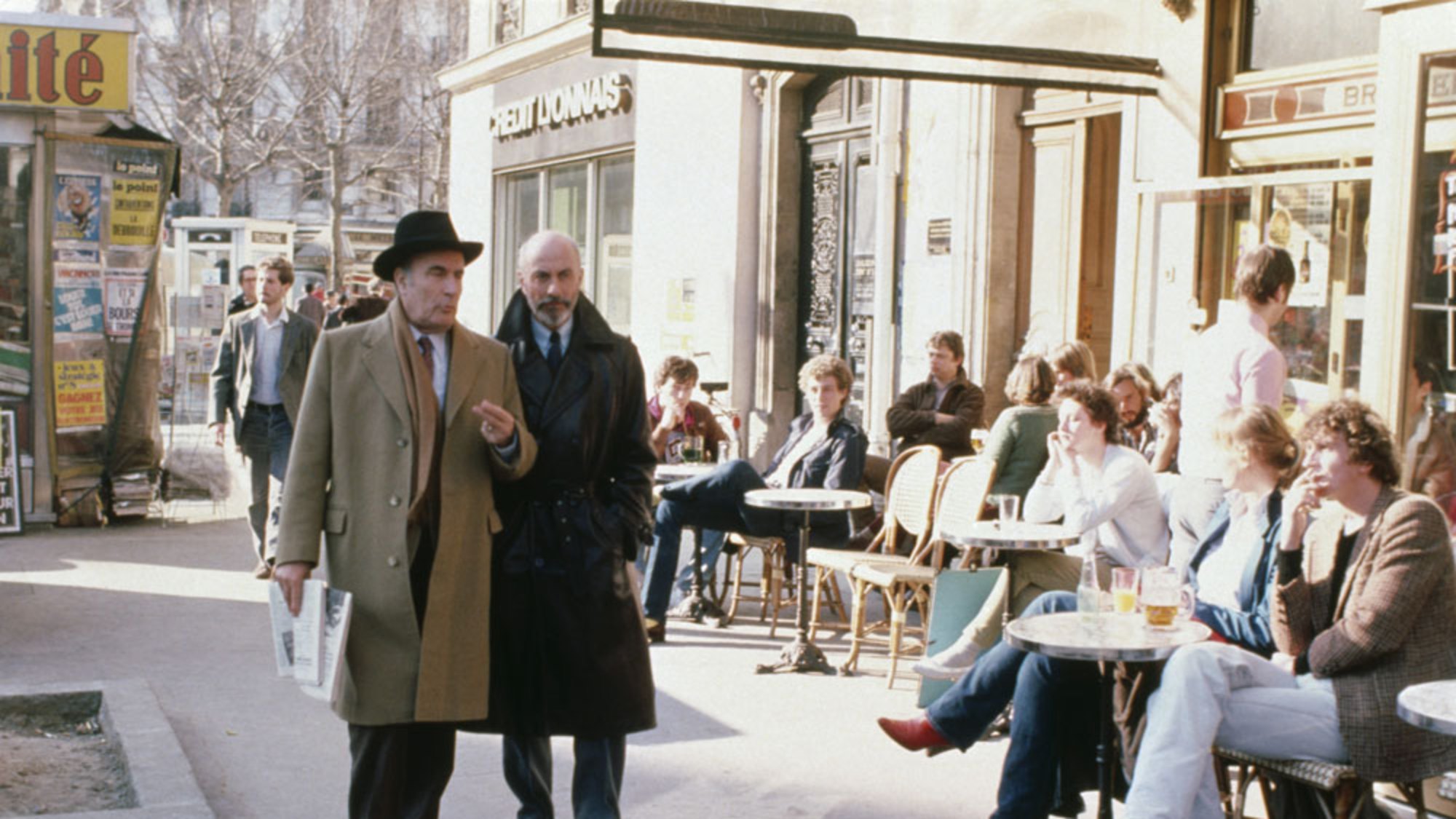 François de Grossouvre (Iburyo) ari kumwe na François Mitterrand mu 1981