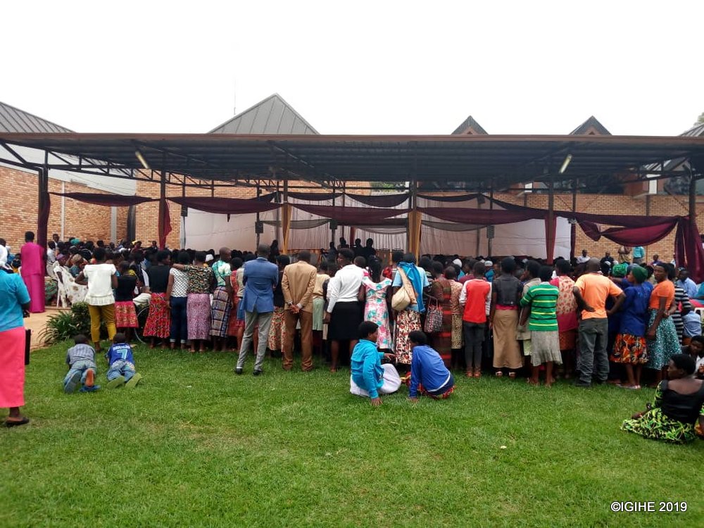 Gusaba no gukwa byabereye ku Ngoro y'Igihugu y'Umurage w'u Rwanda i Huye