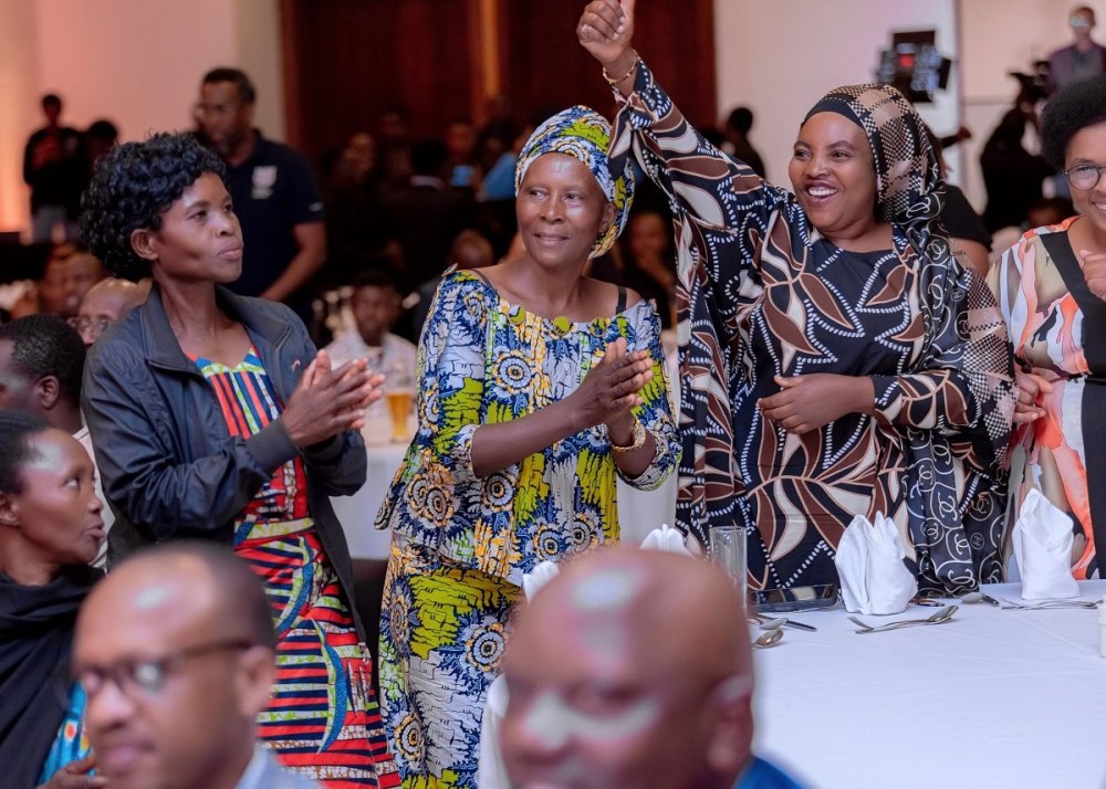 Byari ibyishimo bikomeye ku miryango y'aba bana