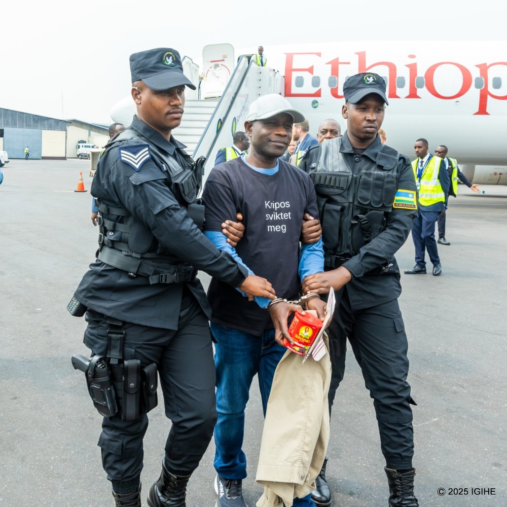 Inzego z'umutekano zamwakiriye ku Kibuga Mpuzamahanga cy'Indege cya Kigali