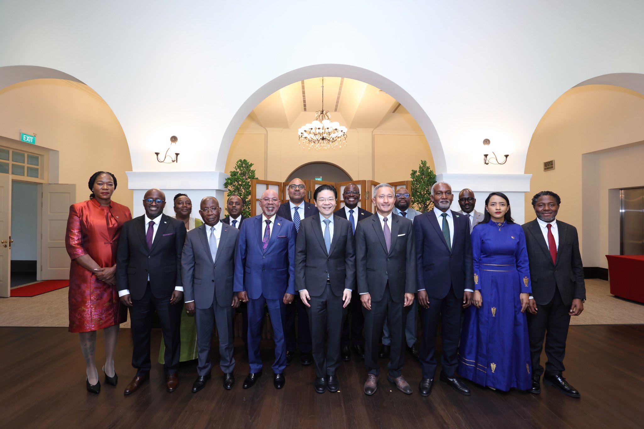 Minisitiri Nduhungirehe yitabiriye inama yahuje Singapore na Afurika
