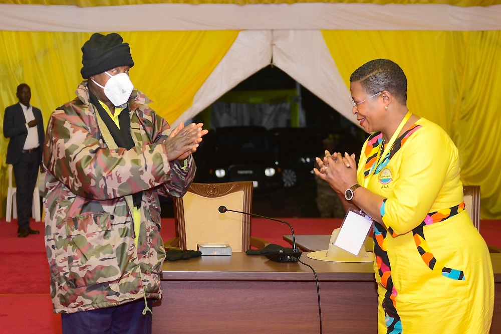 Perezida Museveni yashimiye Among wabaye Visi Perezida wa NRM