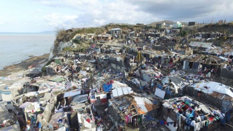 90% by'igice cy'Amajyepfo ya Haiti cyashegeshwe n'uyu muyaga