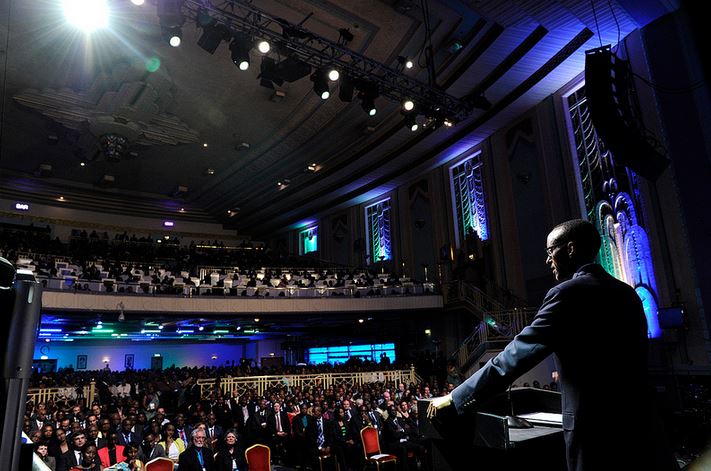 Perezida Kagame i London muri Rwanda Day yaganiriye n'imbaga y'Abanyarwanda n'inshuti z'u Rwanda