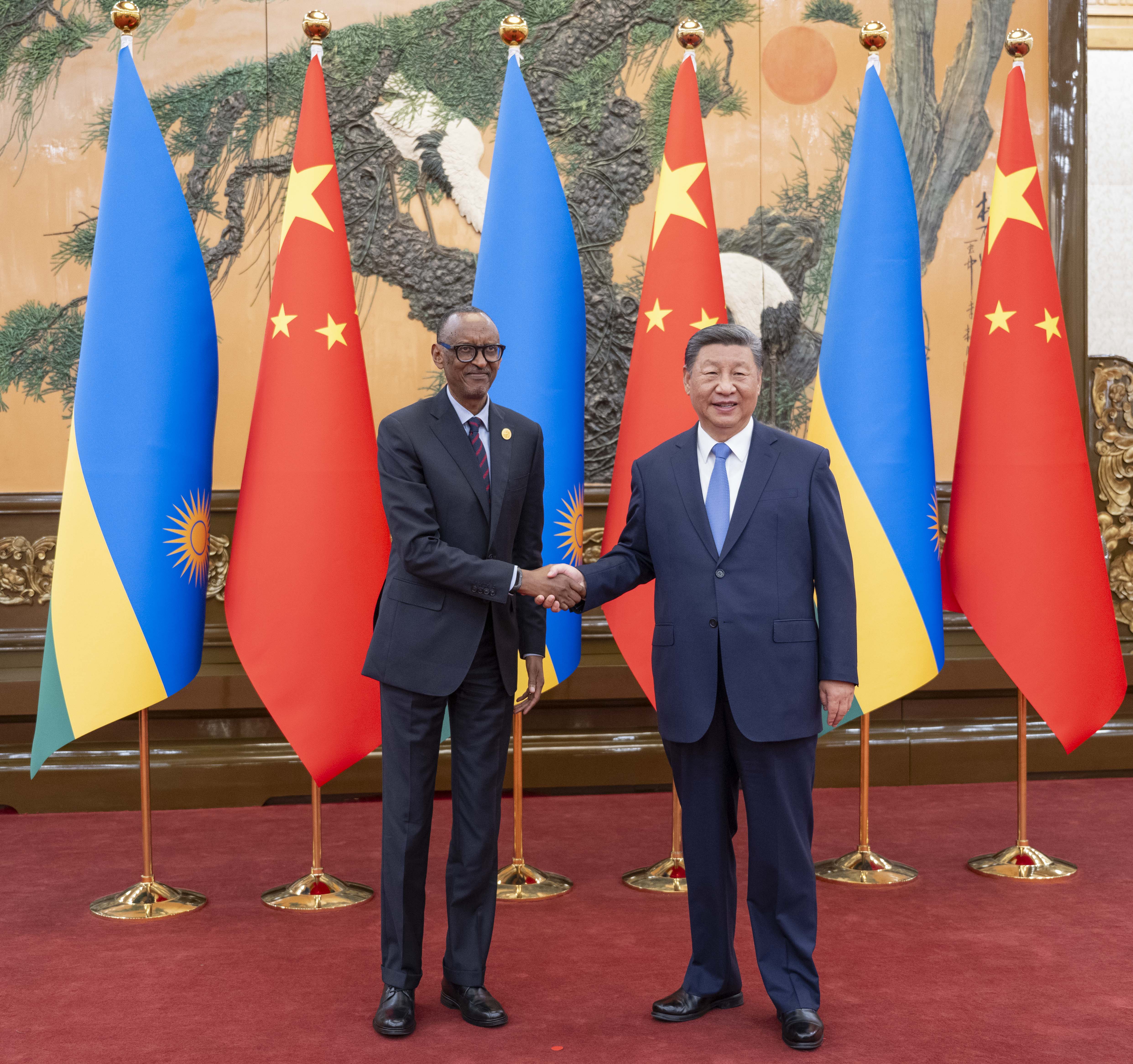 U Rwanda n'u Bushinwa biri kwizihiza imyaka 55 bimaze bikorana