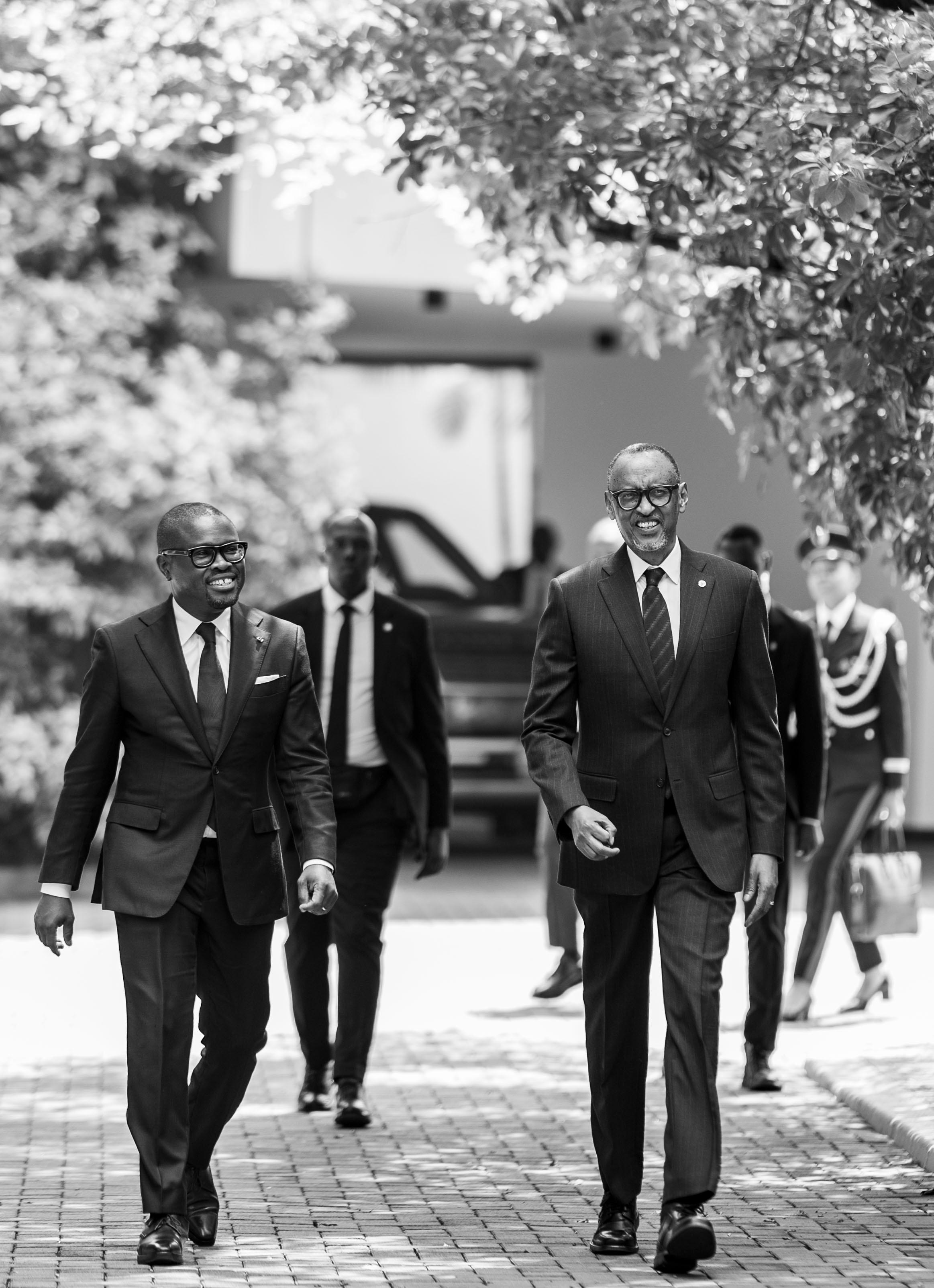 Perezida Romuald Wadagni ari mu ruzinduko rw'iminsi ibiri mu Rwanda
