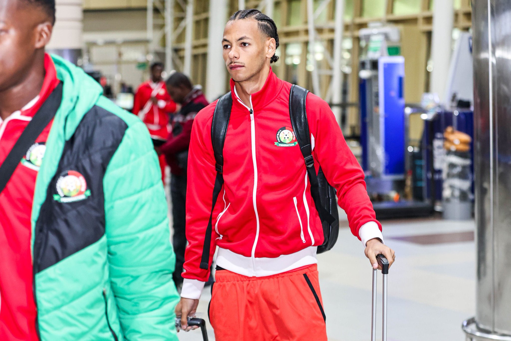Abakinnyi b'Ikipe y'Igihugu ya Kenya bageze mu Rwanda
