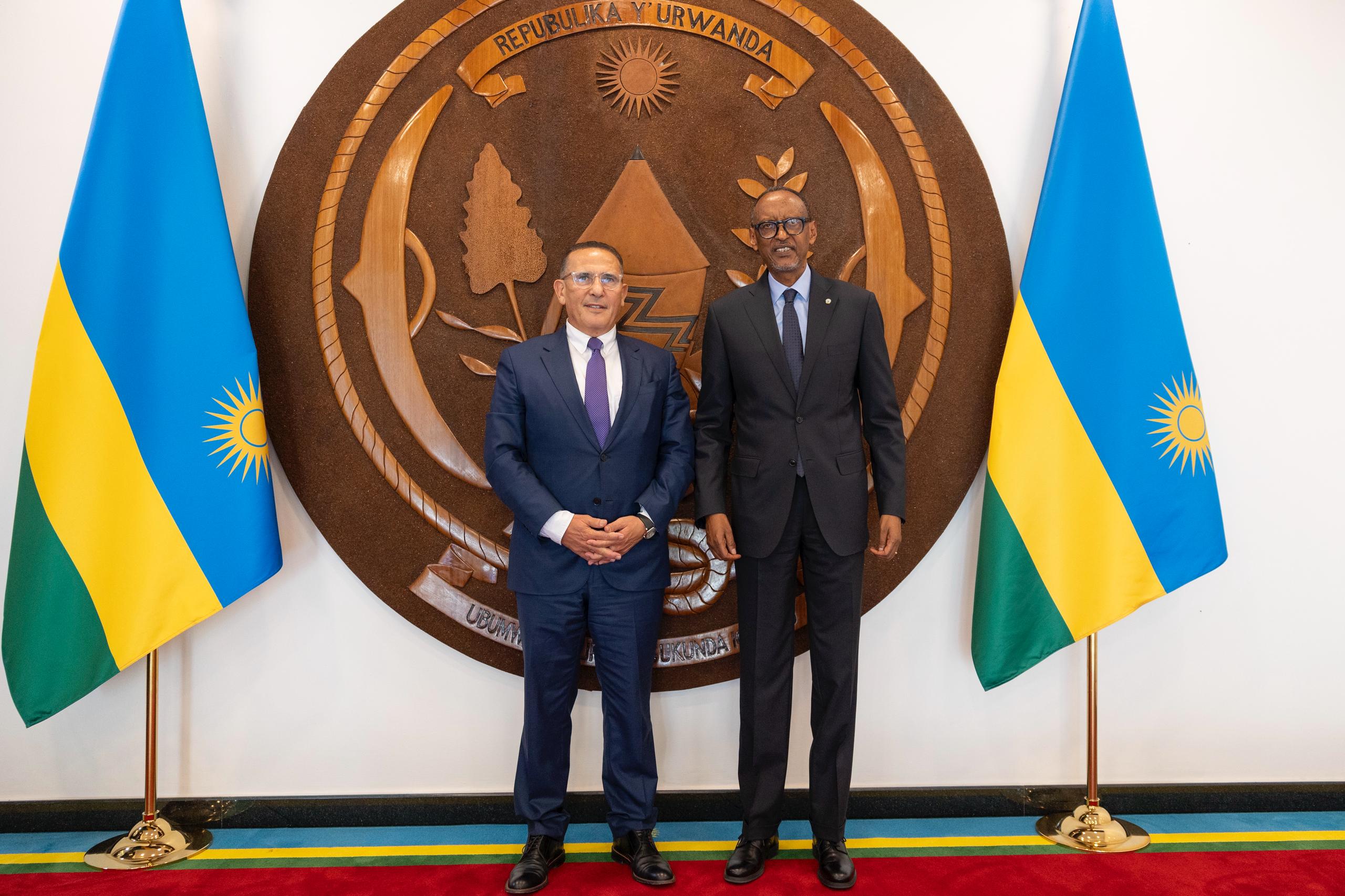 Perezida Kagame aherutse kugirana ibiganiro n’Umuyobozi Mukuru wa Elsewedy Group, Eng. Ahmed Elsewedy