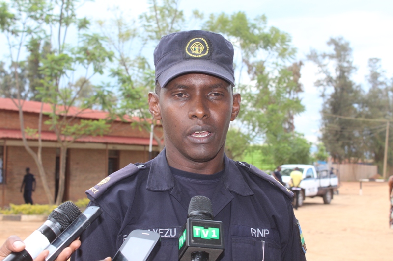 Umuvugizi wa Polisi mu Mujyi wa Kigali, SP Emmanuel Hitayezu