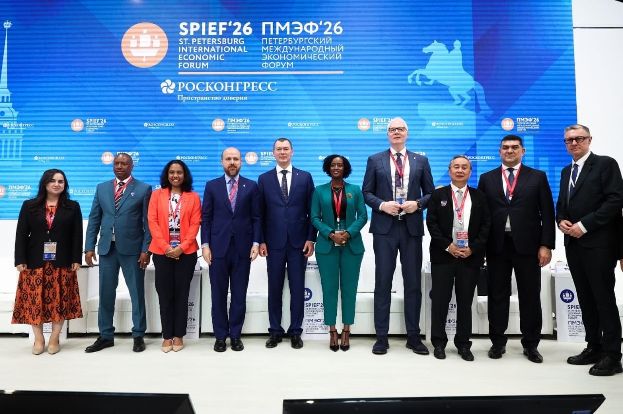 Minisitiri Mukazayire yitabiriye Ihuriro Mpuzamahanga ry’Ubukungu (SPIEF) ryabereye i St. Petersburg mu Burusiya muri iki cyumweru