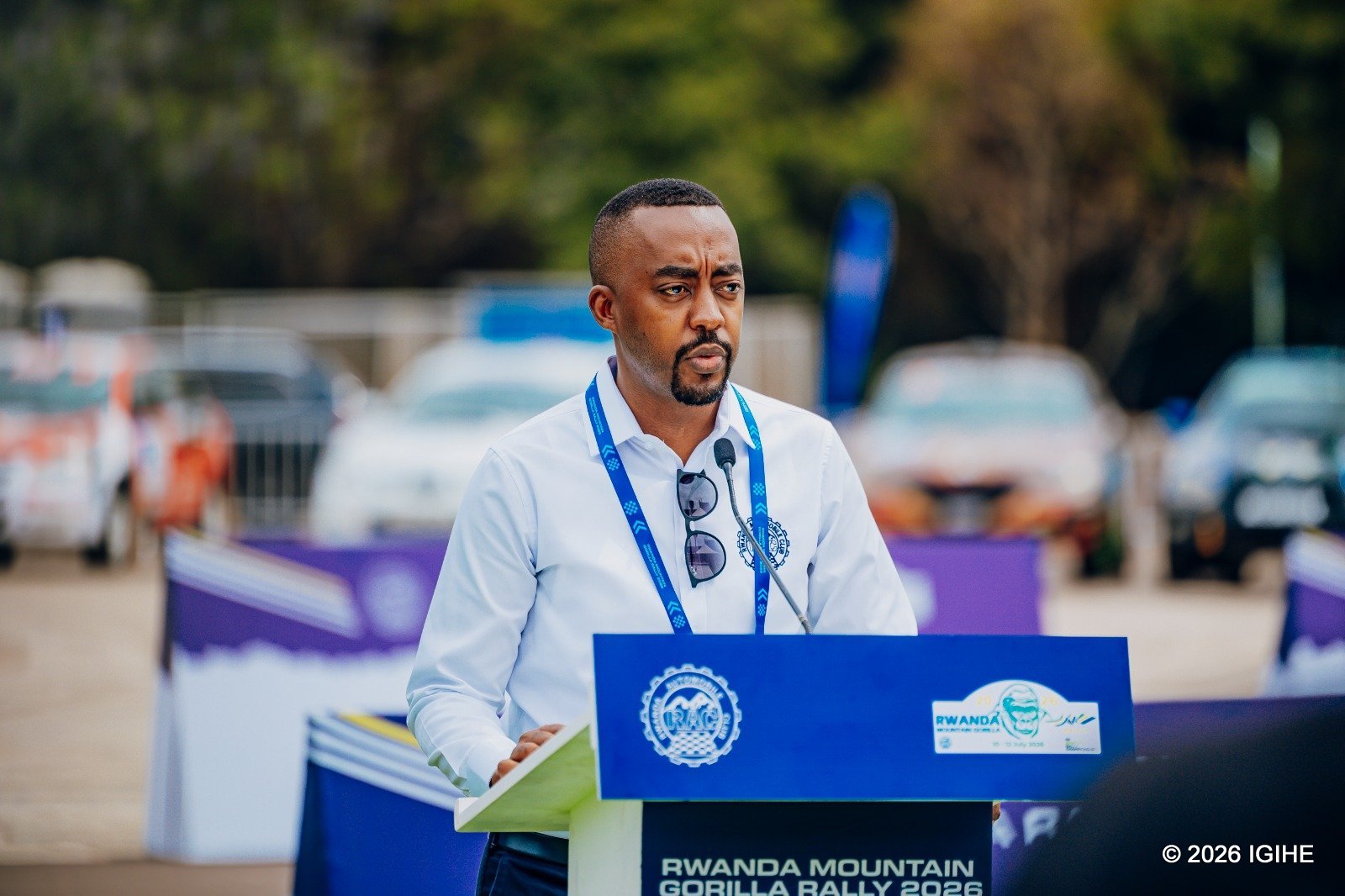 Perezida wa RAC, Gakwaya Christian, yashimiye abaterankunga ba Rwanda Mountain Gorilla Rally barimo BPR Bank